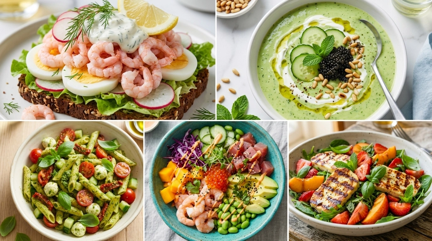 Kalla sommarrätter – 36 bästa recepten för värmen