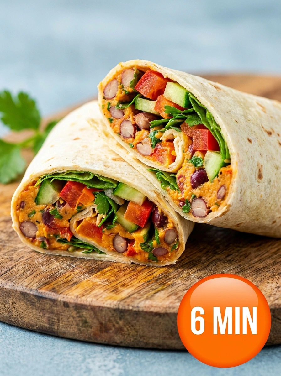 Bönröra Tortilla - 5 ingredienser