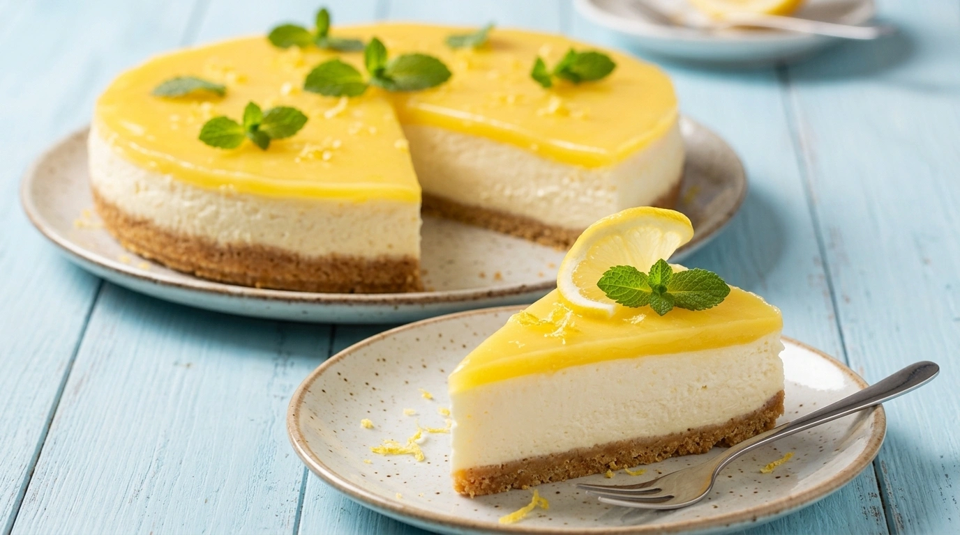 Citroncheesecake – fräsch frestelse