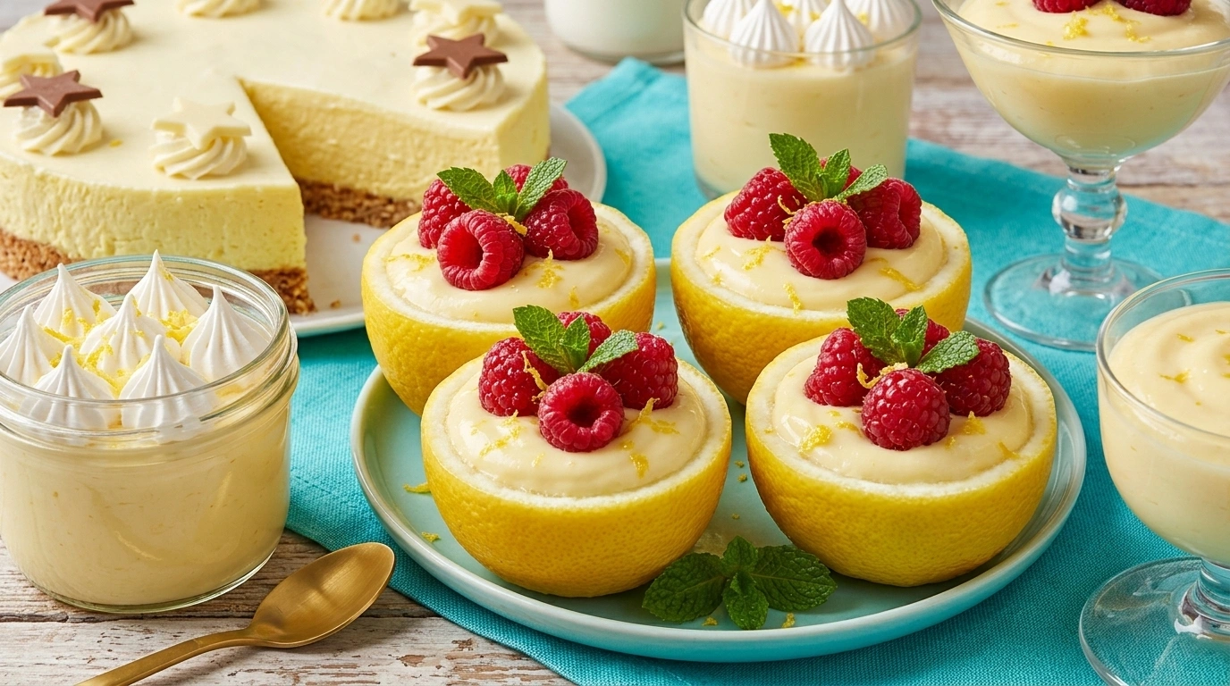 Citronmousse – syrlig & len