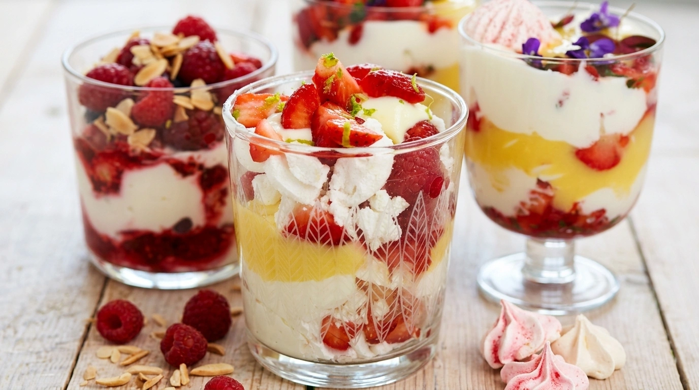 Eton mess med sommarbär – brittisk sommarfavorit