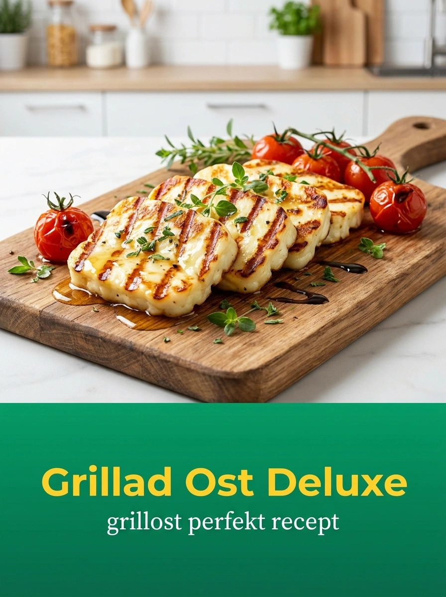 Grillad Ost Deluxe - familjerecept på 15 min