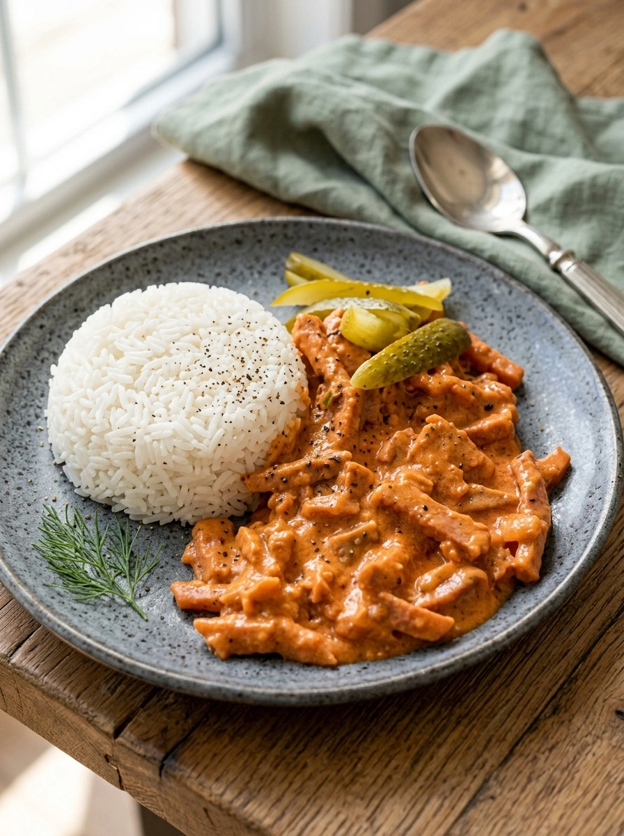 Korv stroganoff express – snabb husmansrätt