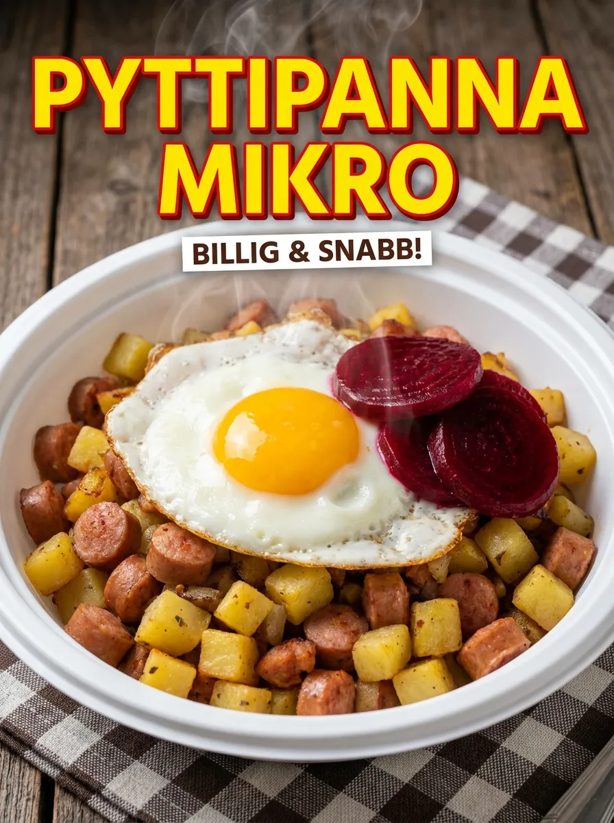 Pyttipanna i mikron – snabb pytt recept