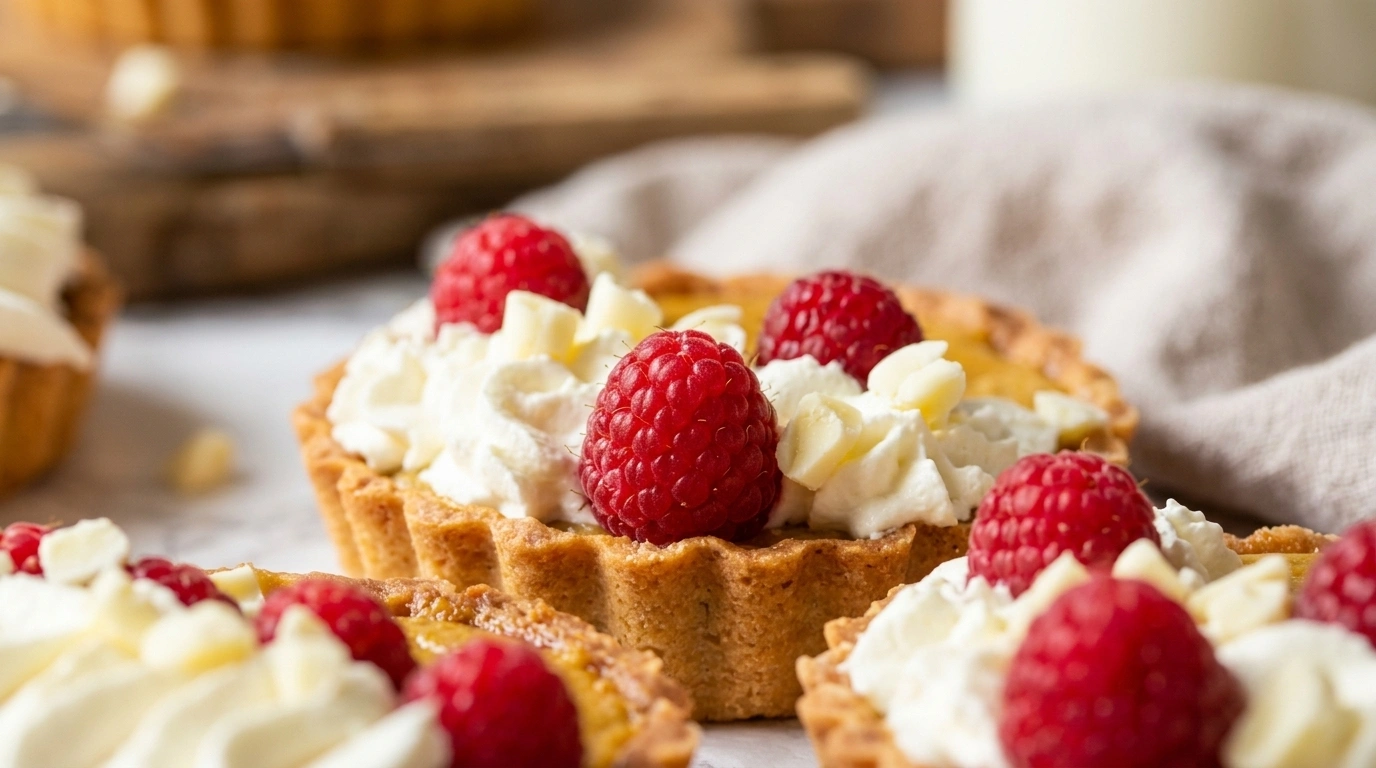 Rabarbertartelett med citronkräm – individuella lyxpajer på 55 minuter - traditionellt Sverige Efterrätter recept, perfekt till vardagsmiddag