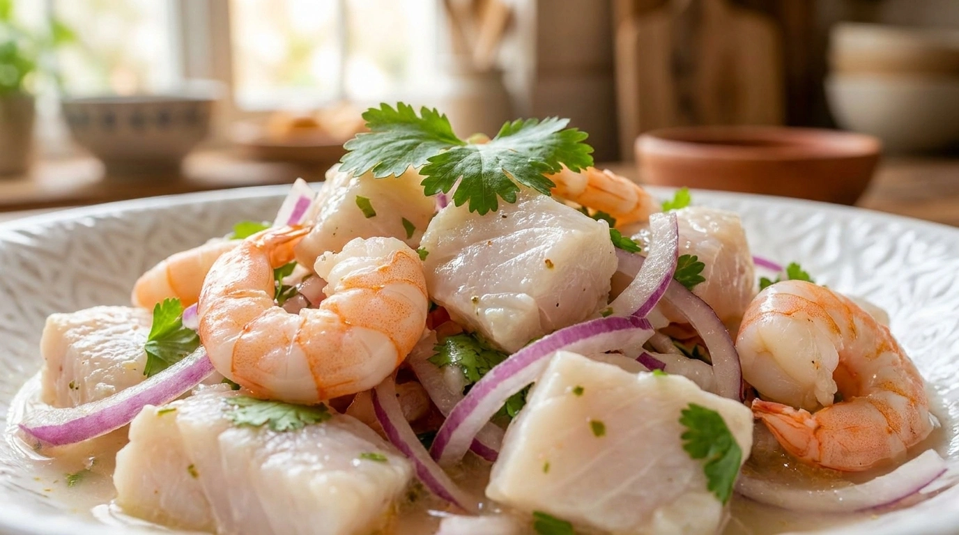 Snabb ceviche med lax och lime – Fräsch och syrlig fiskrätt på 10 minuter - traditionellt Latinamerikansk Förrätt recept, perfekt till vardagsmiddag