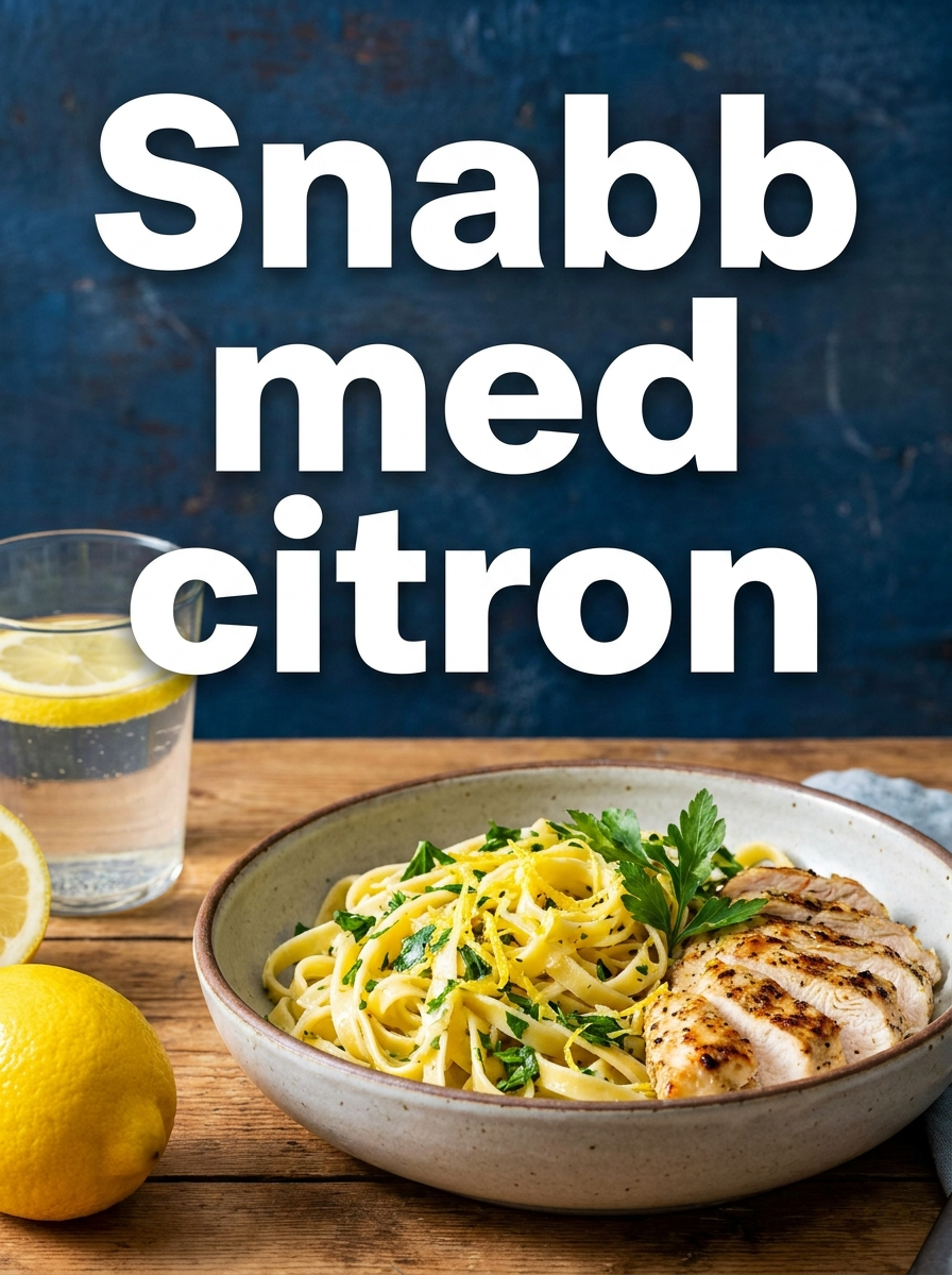 Snabb Lax med Citron