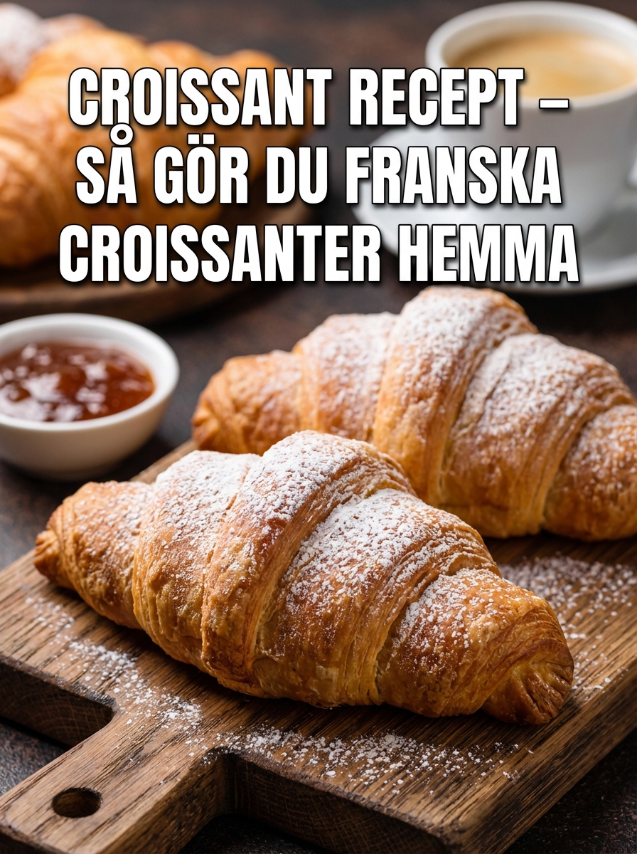 Croissant recept: så gör du franska croissanter hemma