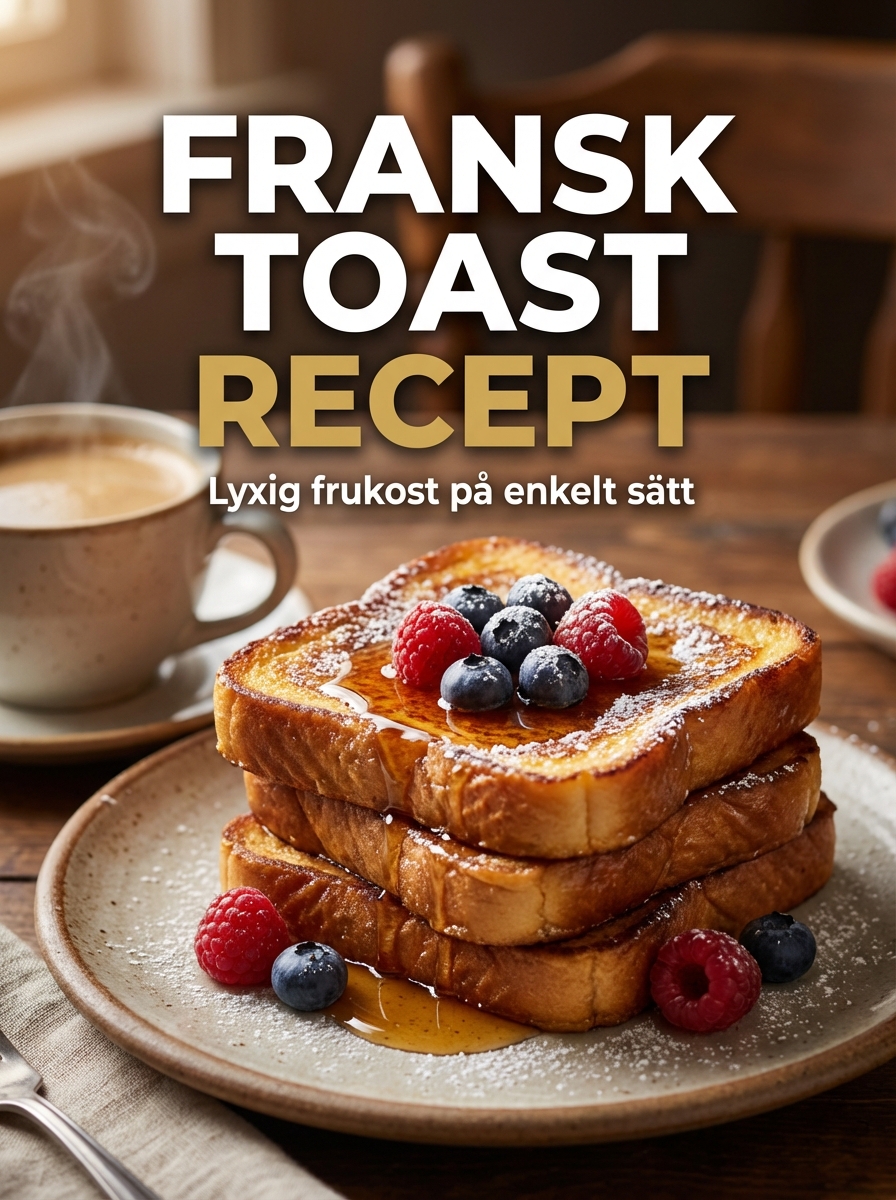 Fransk toast: recept lyxig frukost på enkelt sätt