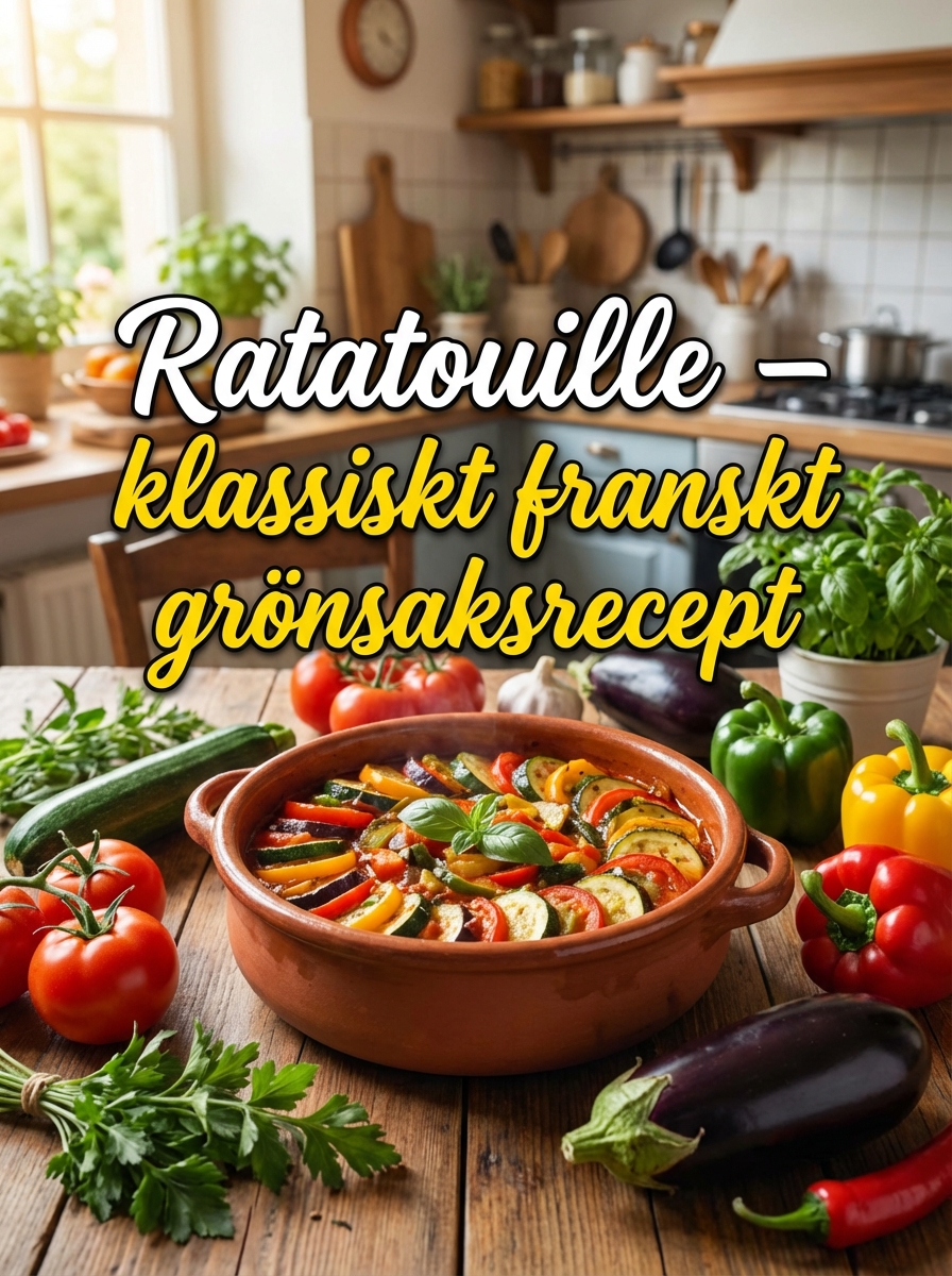 Ratatouille: klassiskt franskt grönsaksrecept