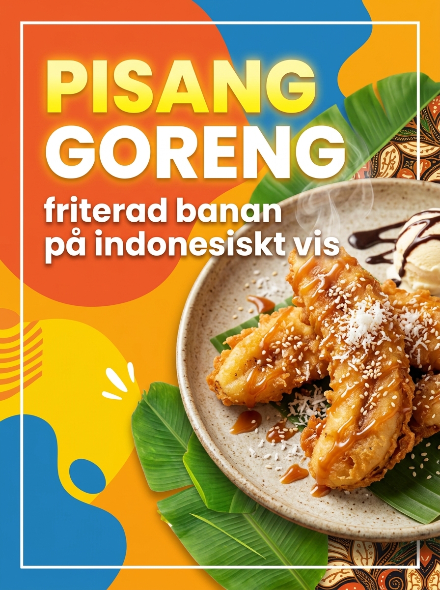 Pisang Goreng: friterad banan på indonesiskt vis