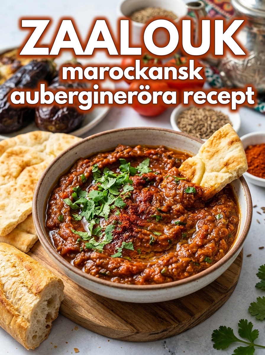 Zaalouk: marockansk aubergineröra – smakrik och enkel att göra