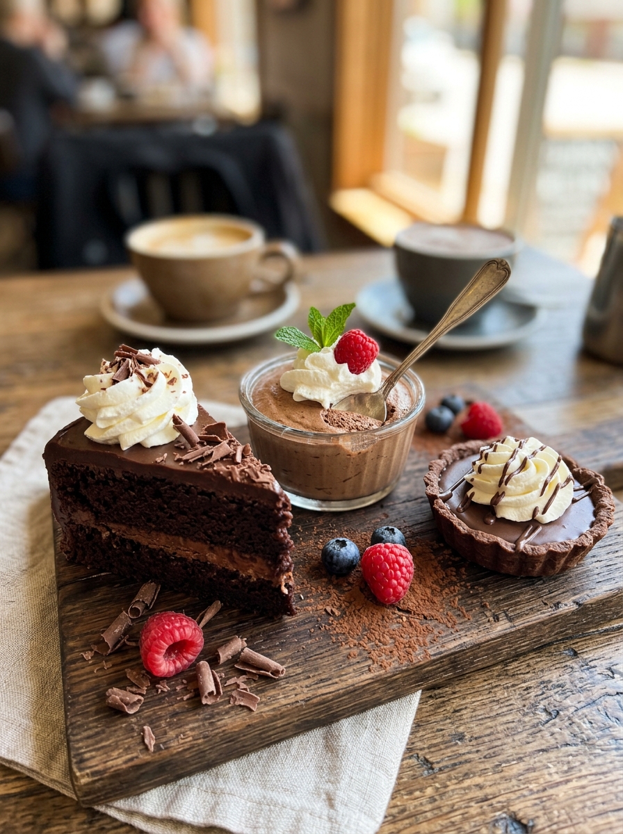 Desserter med grädde