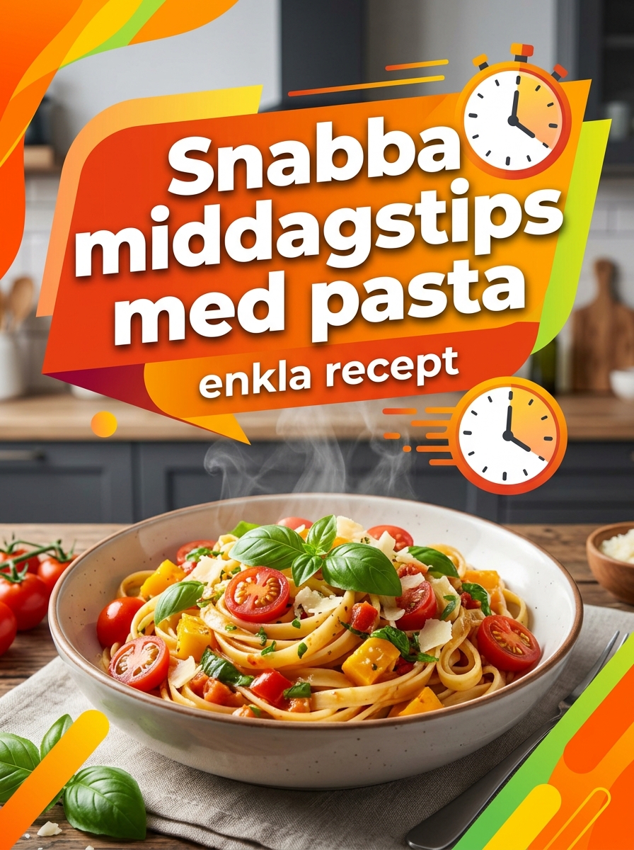 SmakNova med pasta – enkla recept
